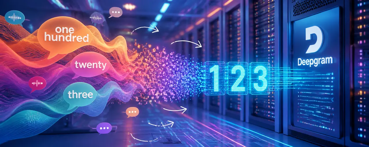 Deepgram Flux: числа из речи сразу в цифры — теперь и по-русски