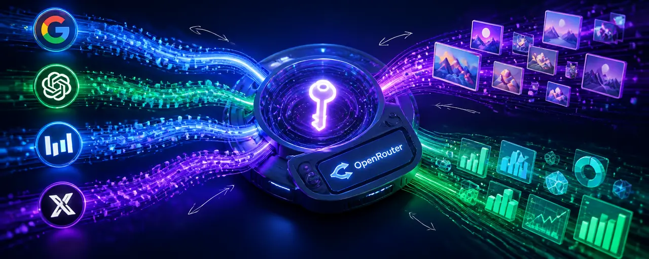 OpenRouter: генерация и анализ изображений — через один API-ключ