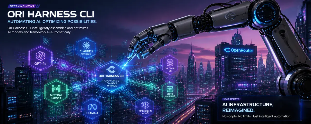 OpenRouter Ori Harness: сам настроит любой LLM-фреймворк