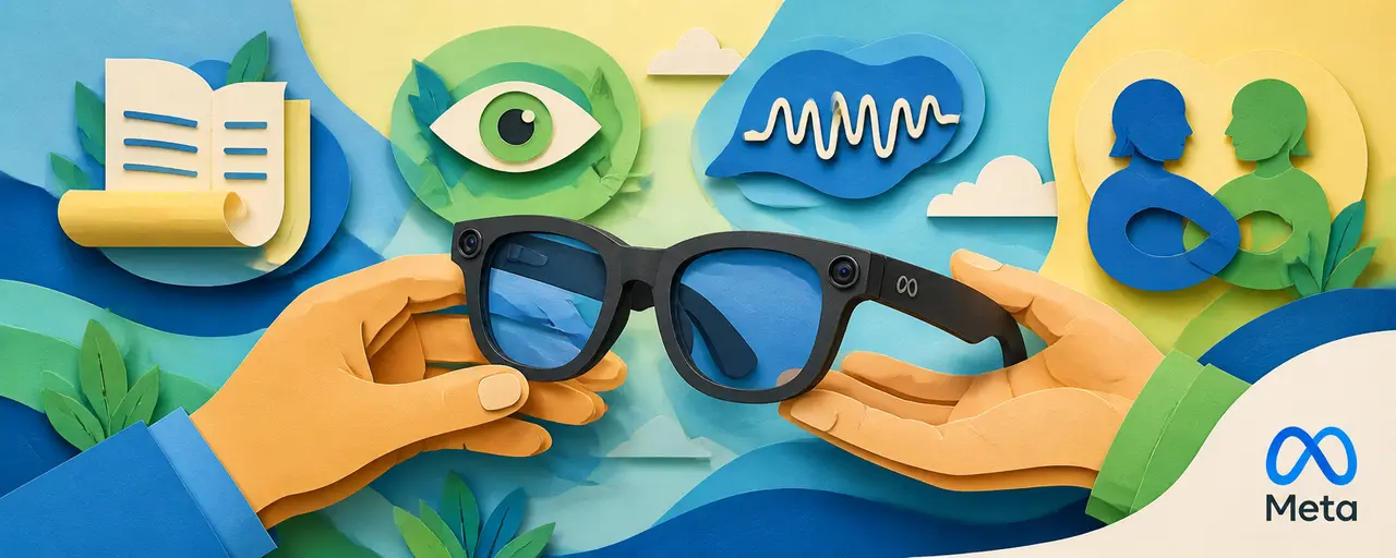 Meta подарит 15 000 AI-очков Ray-Ban — для независимости незрячих