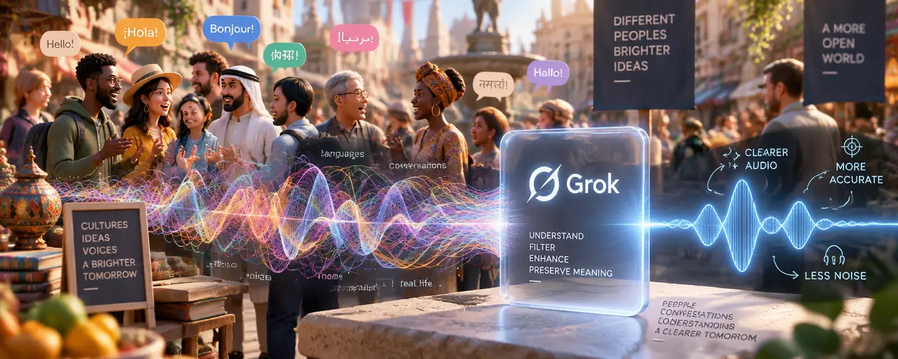 xAI Grok Voice Transcribe 2.0: Вдвое точнее в реальном мире