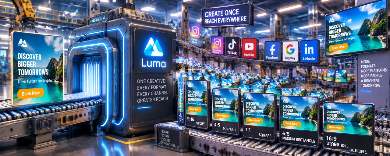 Luma Variants: один креатив — сотни версий для любых форматов и языков