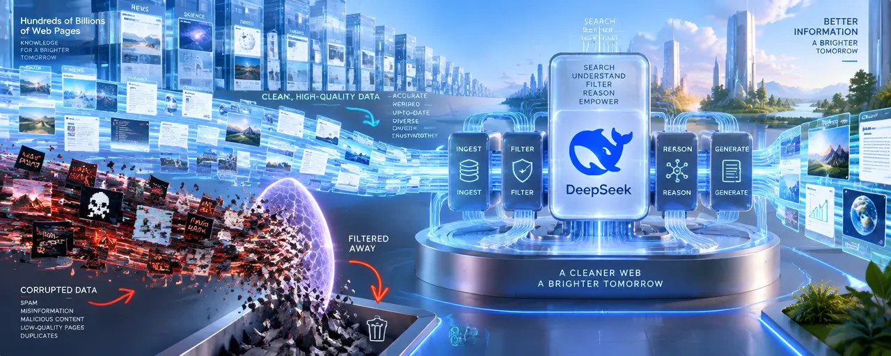 DeepSeek Search: теперь по API, с фильтром спама и AIGC