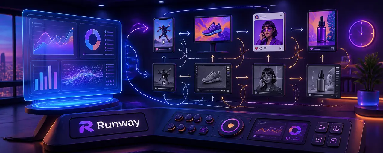 Runway Agent 2.0: сам делает рекламу и сам её улучшает по данным